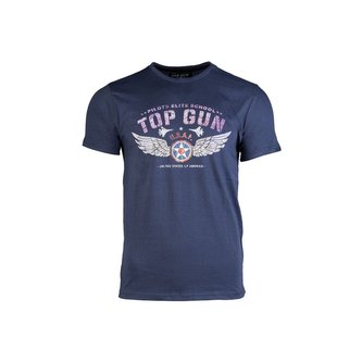 Triko krátký rukáv PILOTS ELITE SCHOOL MODRÉ vel.L