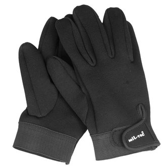 Rukavice NEOPREN 3mm krátké ČERNÉ vel.XXL