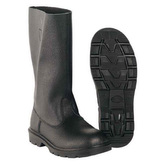 Boty kožené "půllitry" ČERNÉ vel.275