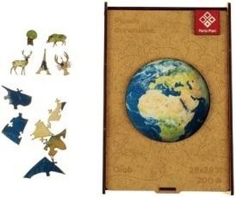 Puzzle "Earth", dřevěné, A3, 200 ks, PANTA PLAST 0422-0003-04