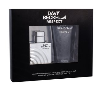 David Beckham Respect toaletní voda 40 ml + sprchový gel 200 ml