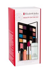 Elizabeth Arden Ceramide řasenka 3 ml 01 + rtěnka 3,5 g Raspberry + lesk na rty 4 ml Precious Petal + odličovací přípravek 50 ml + paletka očních stínů Night Palette 8,4 g