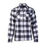 Košile DŘEVORUBECKÁ na knoflíky BÍLOČERNÁ