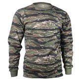 Triko s dlouhým rukávem TIGER STRIPE CAMO vel.XXL