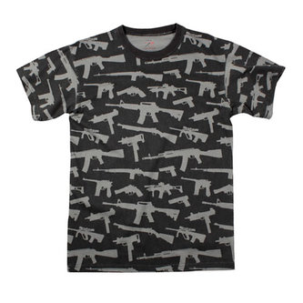 Triko GUNS ČERNÉ vel.XXL