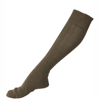 Podkolenky BW pletené ZELENÉ vel.39-41