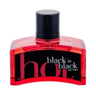 Nuparfums Black is Black Toaletní voda Hot 100 ml pro muže