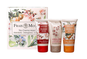Frais Monde Cherry Blossoms krém na ruce Cherry Blossoms 50 ml + krém na ruce Pomegranate Flowers 50 ml + krém na ruce Almond 50 ml