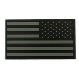 Nášivka IFF IR vlajka USA VELCRO reverzní ZELENÁ