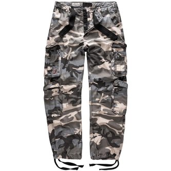 Kalhoty AIRBORNE VINTAGE NIGHT CAMO vel.4XL