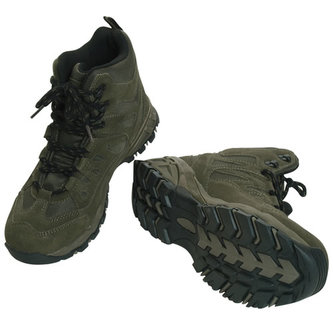 Boty kotníčkové SQUAD 5" ZELENÉ vel.US7 / EU40