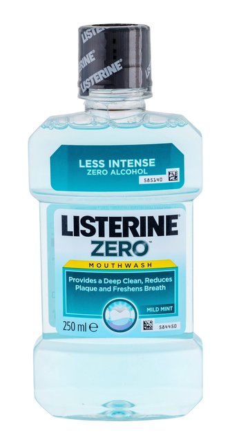 Listerine Mouthwash Ústní voda Zero 250 ml unisex