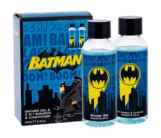 DC Comics Batman sprchový gel 100 ml + šampon a kondicionér 2v1 100ml