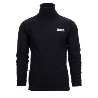 Triko SECURITY rolák s dlouhým rukávem ČERNÉ vel.4XL