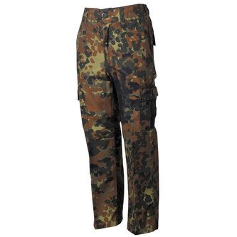 Kalhoty dětské US BDU FLECKTARN vel.134-140
