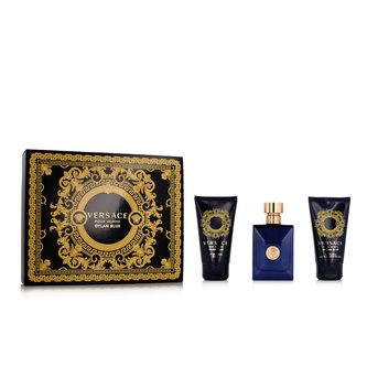 Versace Pour Homme Dylan Blue toaletní voda 50 ml + sprchový gel 50 ml + balzám po holení 50 ml