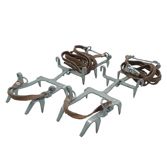 Mačky ŠVÝCARSKÉ pozink řemínkové upevnění vel.41