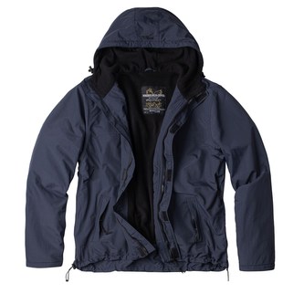 Bunda WINDBREAKER ZIPPER MODRÁ NAVY vel.S