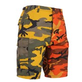 Kraťasy dvoubarevné BDU YELLOW/ORANGE CAMO vel.M