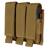 Sumka MOLLE trojitá na zásobníky M9 COYOTE BROWN