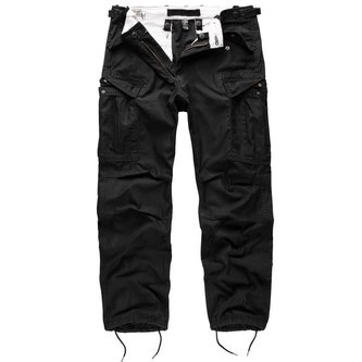 Kalhoty VINTAGE FATIGUE ČERNÉ vel.M