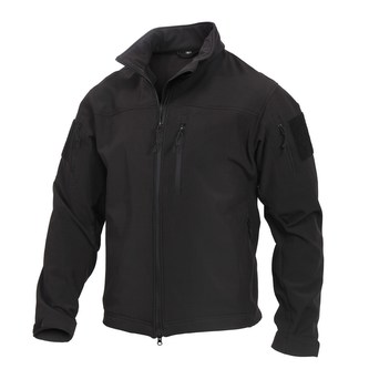 Bunda STEALTH OPS softshell ČERNÁ vel.L