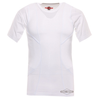 Triko 24-7 CONCEALED krátký rukáv BÍLÁ