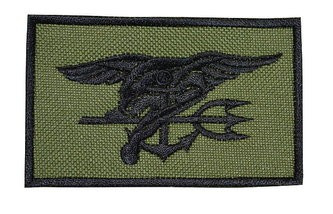 Nášivka NAVY SEALS - ZELENÁ