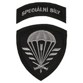 Nášivka SPECIÁLNÍ SÍLY - ČERNÁ