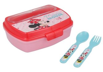 BOX NA SVAČINU S PŘÍBOREM MINNIE