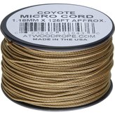 Šňůra MICRO CORD nylon na cívce 38m 1,18mm COYOTE