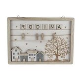 Závěsná dekorace s kolíčky D6121