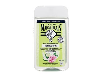 Le Petit Marseillais Extra Gentle Sprchový gel Shower Gel Bio Rose & Bio Cucumber 250 ml unisex