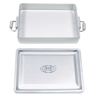 Krabička/box hliníková vodotěsná STŘÍBRNÁ