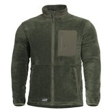 Mikina GRIZZLY FULL-ZIP ZELENÁ vel.S