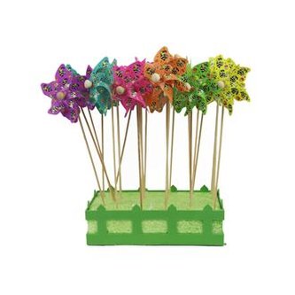 Větrník plastový, 24 ks X5619