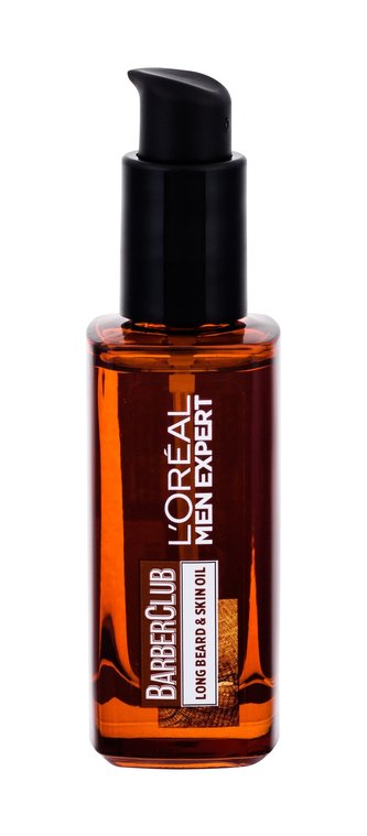 L´Oréal Paris Men Expert Olej na vousy Barber Club 30 ml Long Beard & Skin Oil pro muže