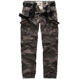 Kalhoty PREMIUM SLIMMY BLACK CAMO vel.S