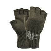 Rukavice vlněné bez prstů US ZELENÉ