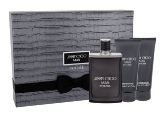 Jimmy Choo Jimmy Choo Man Intense toaletní voda 100 ml + sprchový gel 100 ml + balzám po holení 100 ml