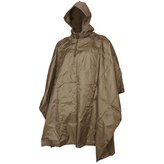 Pončo US MILITARY rip-stop COYOTE