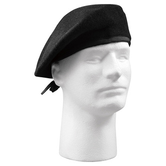 Baret US ČERNÝ vel.7.25 (58 cm)
