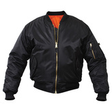 Bunda ULTRA FORCE MA1 FLIGHT ČERNÁ vel.6XL