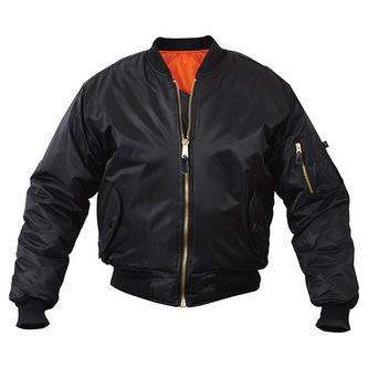 Bunda ULTRA FORCE MA1 FLIGHT ČERNÁ vel.6XL