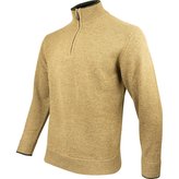 Svetr ASHCOMBE se zipem jehněčí vlna BARLEY vel.XL