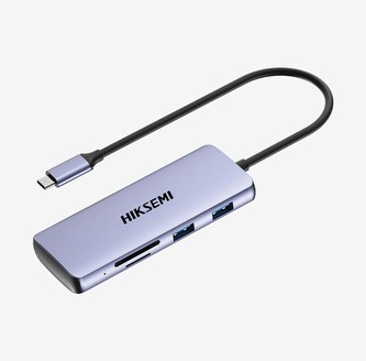 HIKSEMI hub DS8, Typ-C, 8v1, USB 3.0 HIKSEMI hub DS8, Typ-C, 8v1, USB 3.0