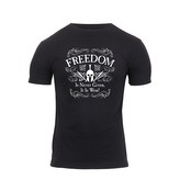 Triko ATHLETIC FIT FREEDOM krátký rukáv ČERNÉ vel.3XL
