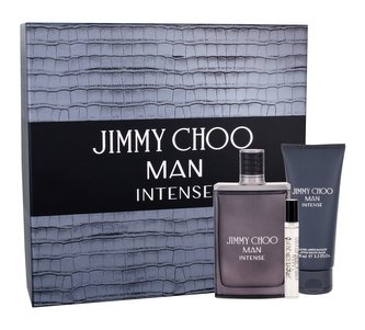 Jimmy Choo Jimmy Choo Man Intense toaletní voda 100 ml + toaletní voda 7,5 ml + balzám po holení 100 ml