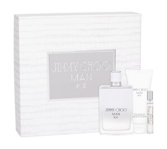 Jimmy Choo Jimmy Choo Man Ice toaletní voda 100 ml + balzám po holení 100 ml + toaletní voda 7,5 ml