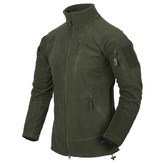 Mikina funkční fleece ALPHA TACTICAL ZELENÁ vel.3XL